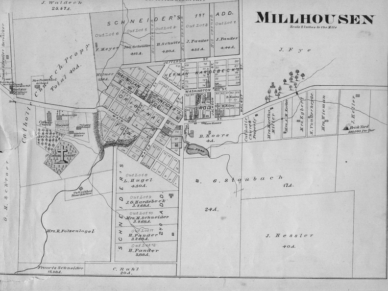 Millhousen Map